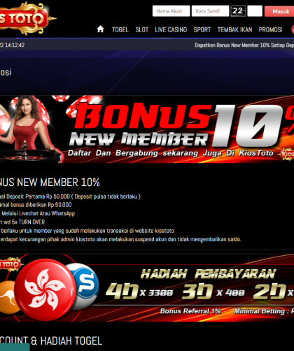 pasang togel online