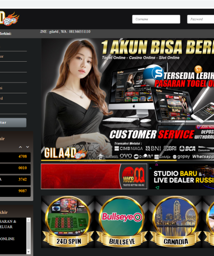 5 Agen Judi Togel Online Terbesar di GILA4D