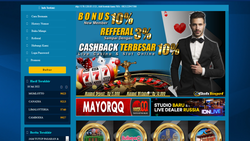 Agen Togel Online Sah Paling besar Dan Paling dipercaya 2022