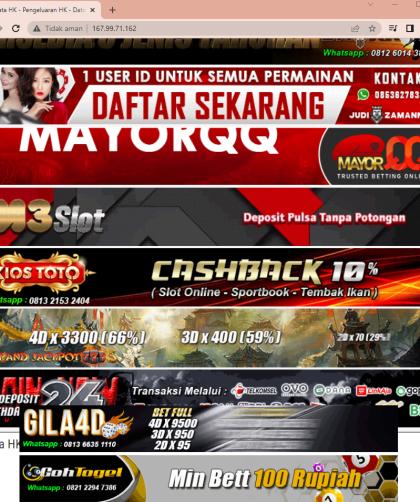 tempat pasang togel online