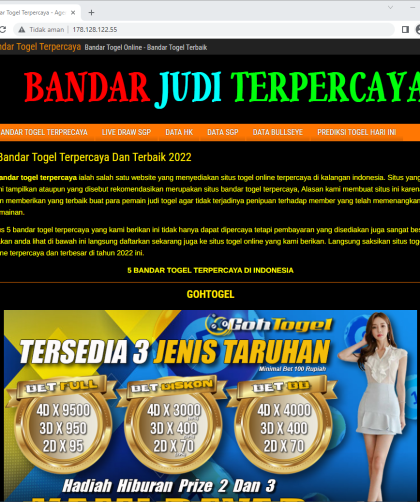 Tempat Pasang Togel Online