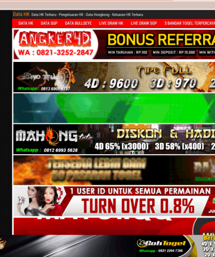 tempat pasang togel online