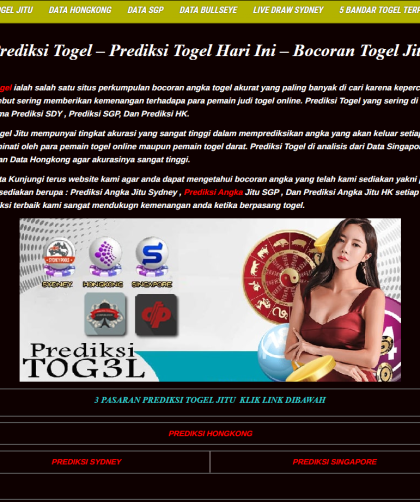 prediksi togel hari ini