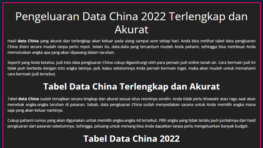 data china