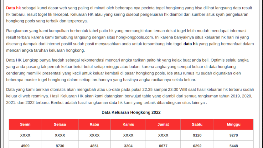 data hk 2023